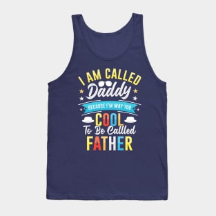 Funny Daddy Tank Top